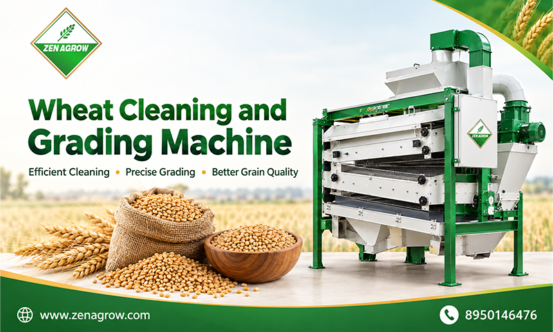 Wheat Cleaning and Grading Machine
