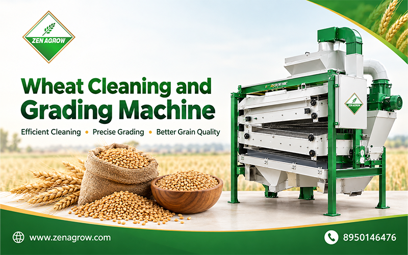 Wheat Cleaning and Grading Machine